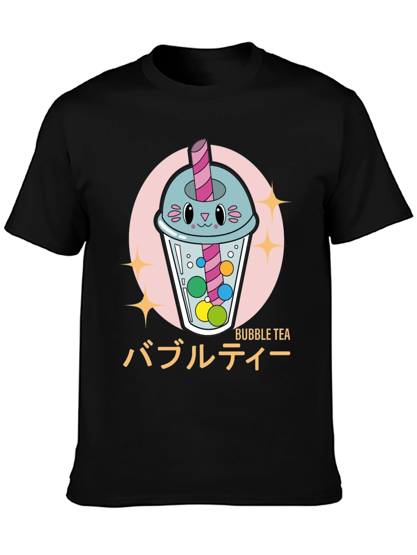 Kawaii Bubble Tea Graphic Tee