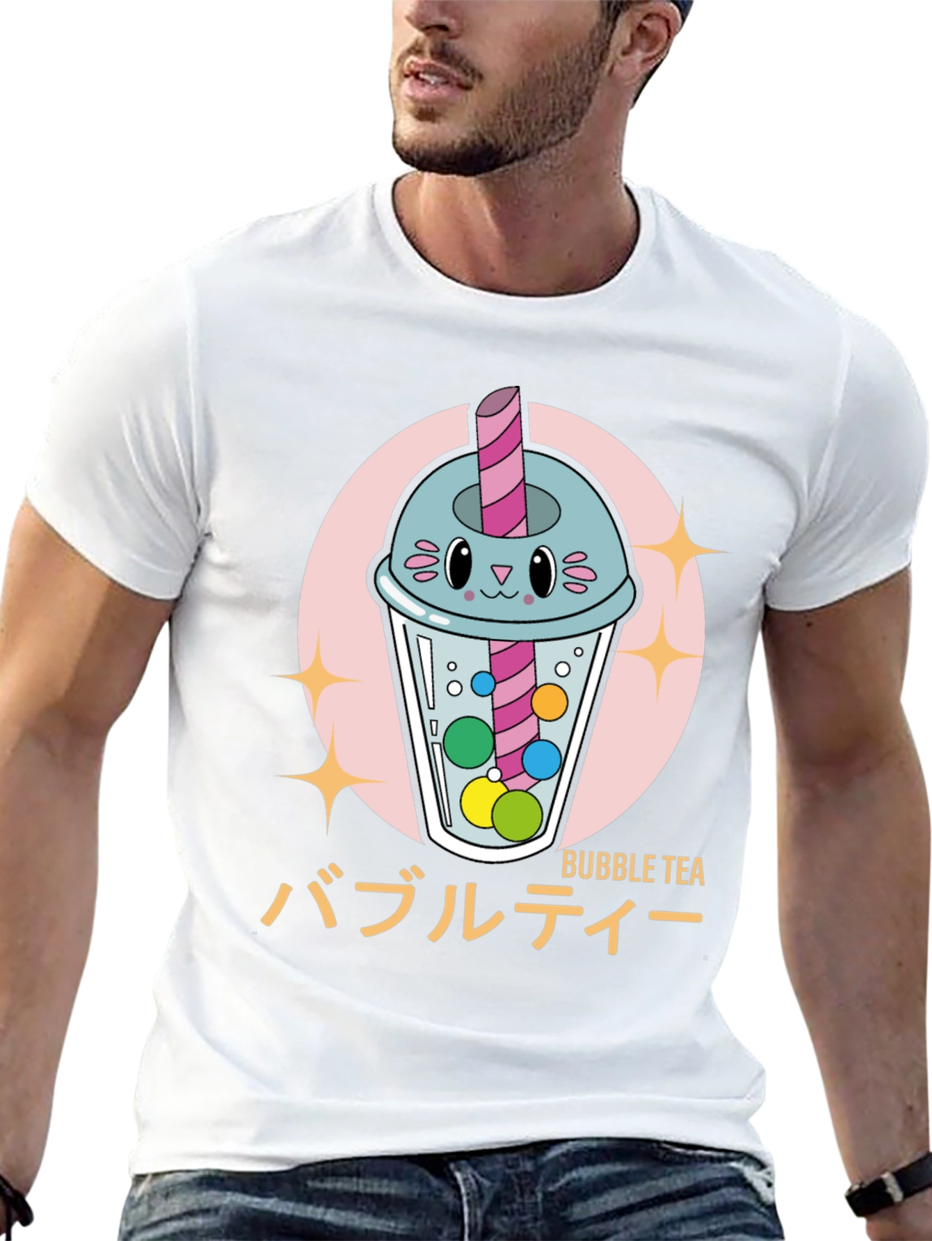 Kawaii Bubble Tea Graphic Tee