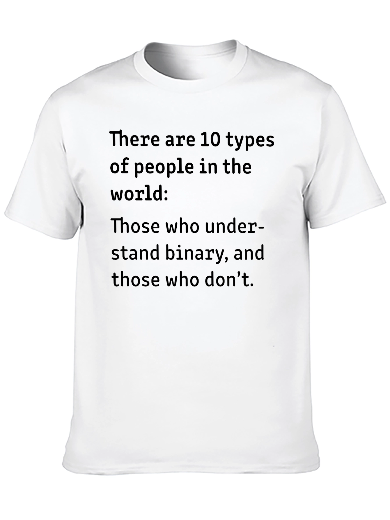 Binary Humor T-Shirt - Programmer Gift