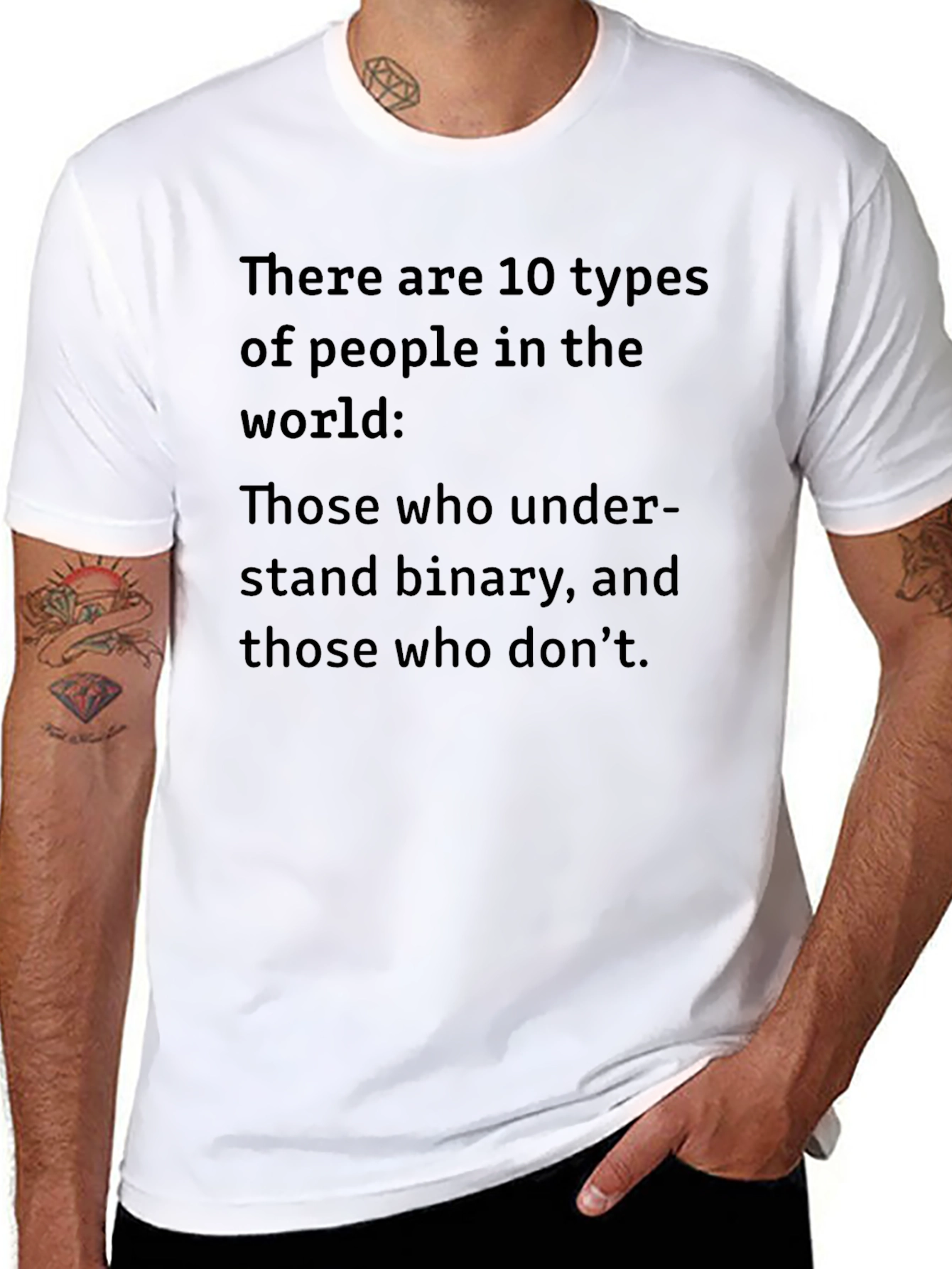 Binary Humor T-Shirt - Programmer Gift