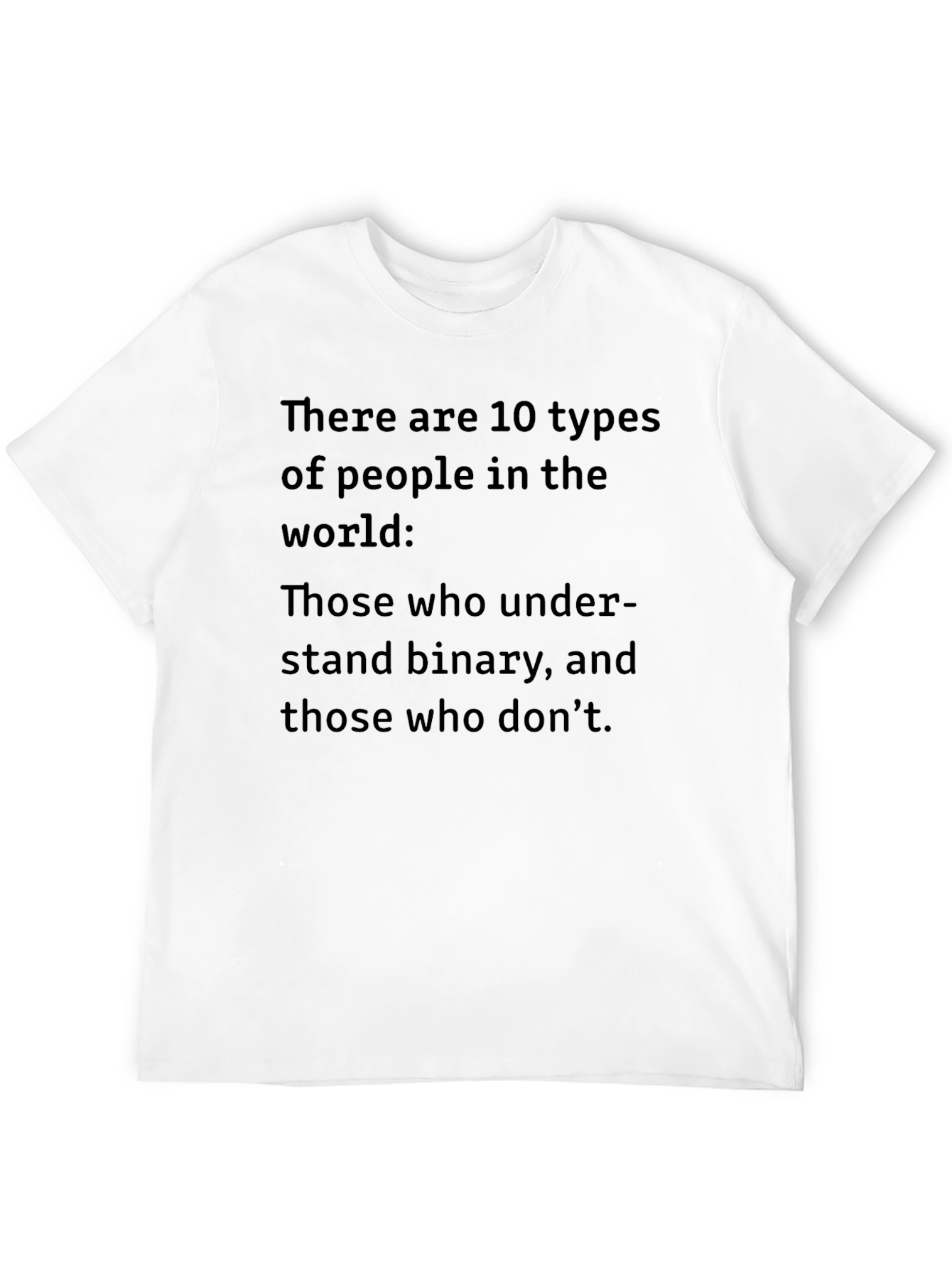 Binary Humor T-Shirt - Programmer Gift
