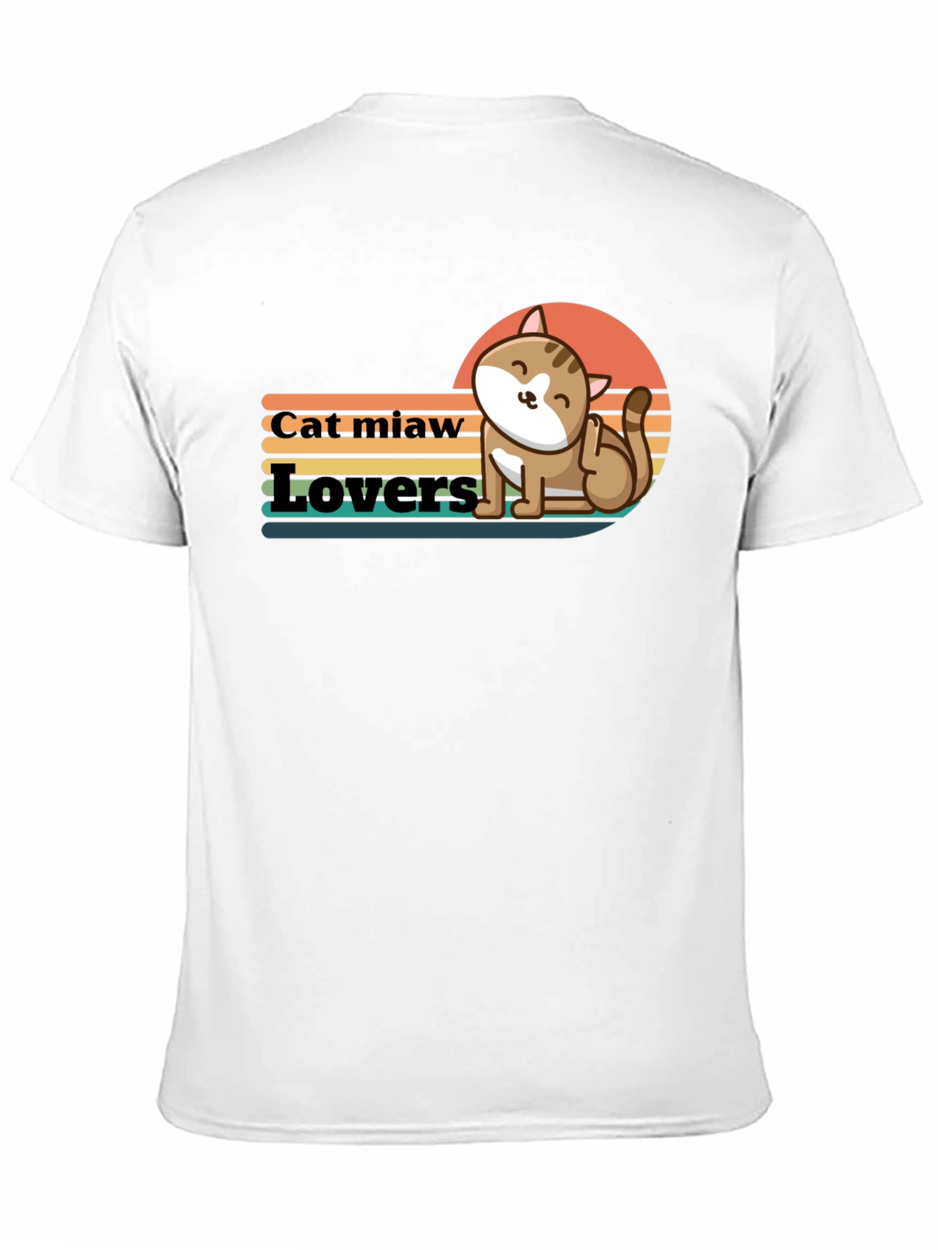 Cat Miaw Lovers Graphic Tee