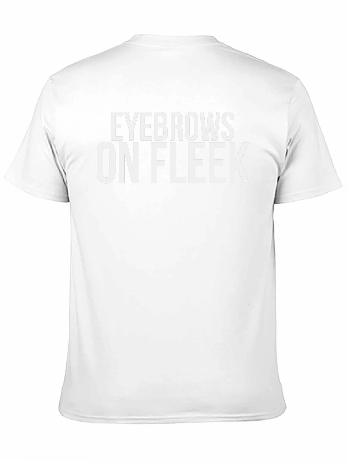 Eyebrows on Fleek Black Graphic T-Shirt