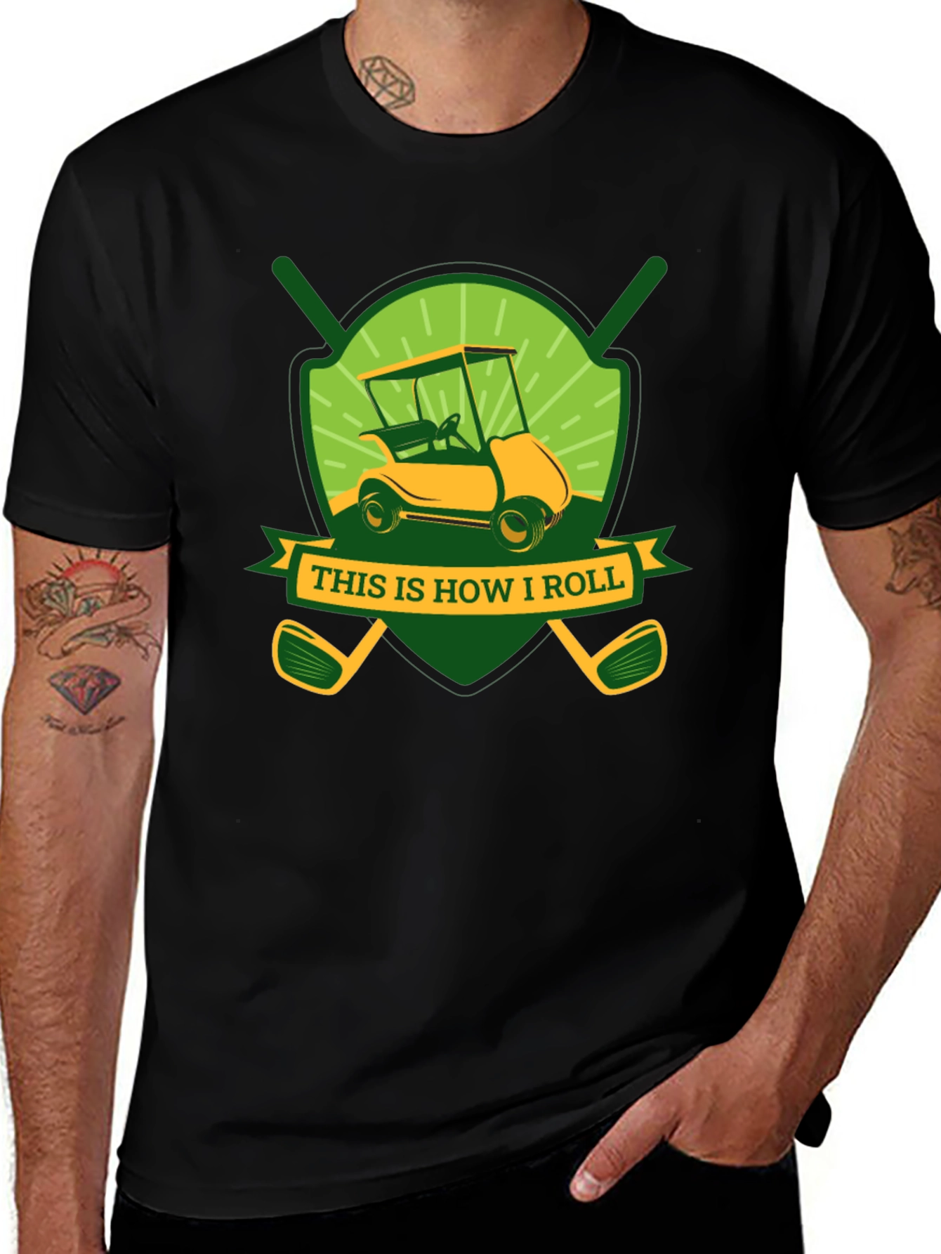 Golf Cart T-Shirt - This Is How I Roll