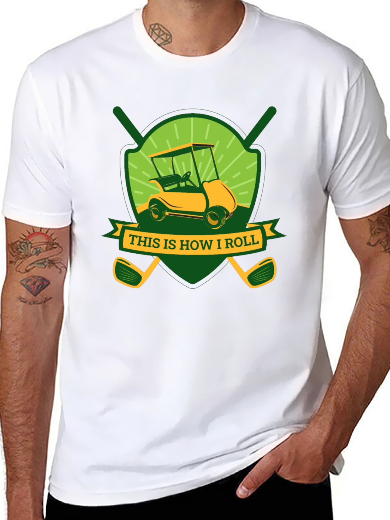 Golf Cart T-Shirt - This Is How I Roll