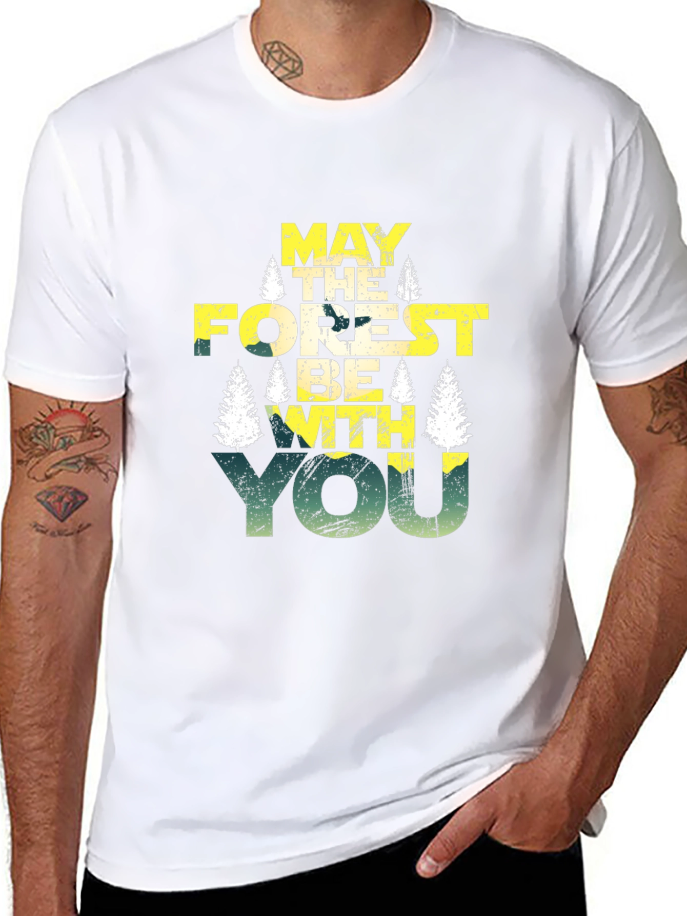 May The Forest Be With You Graphic Tee