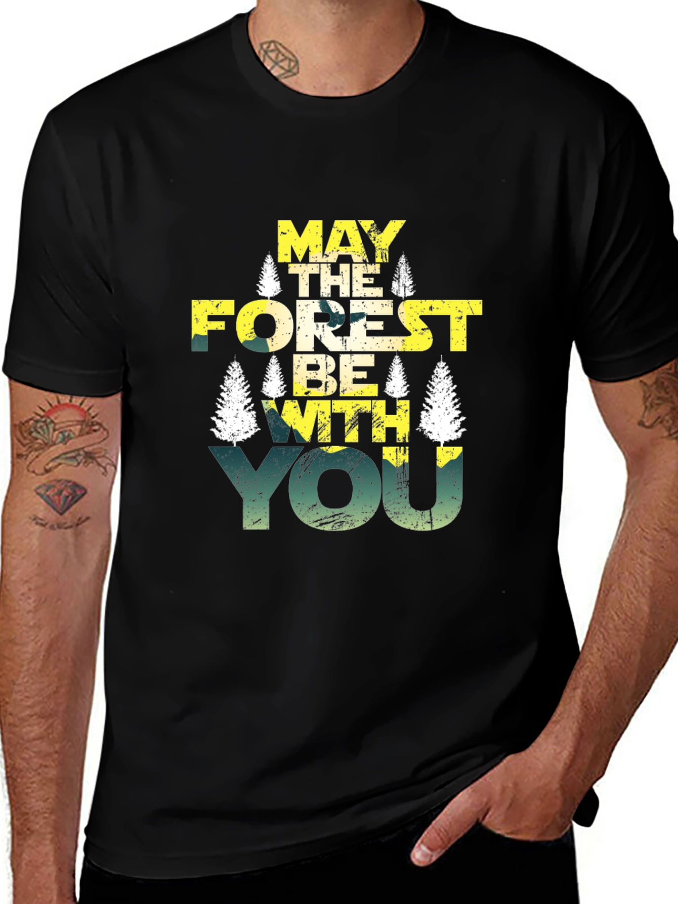 May The Forest Be With You Graphic Tee