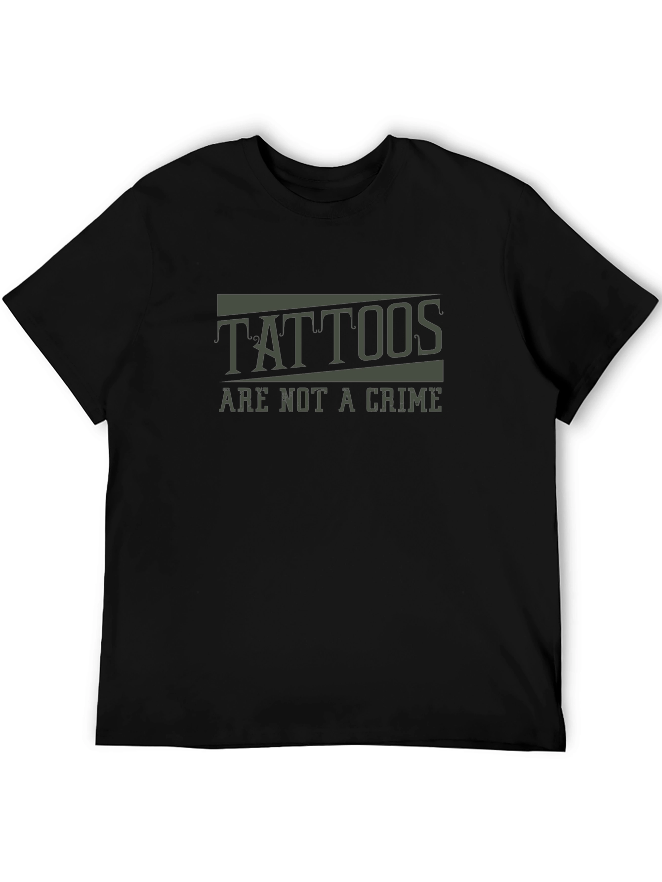 Tattoos Are Not A Crime Graphic T-Shirt