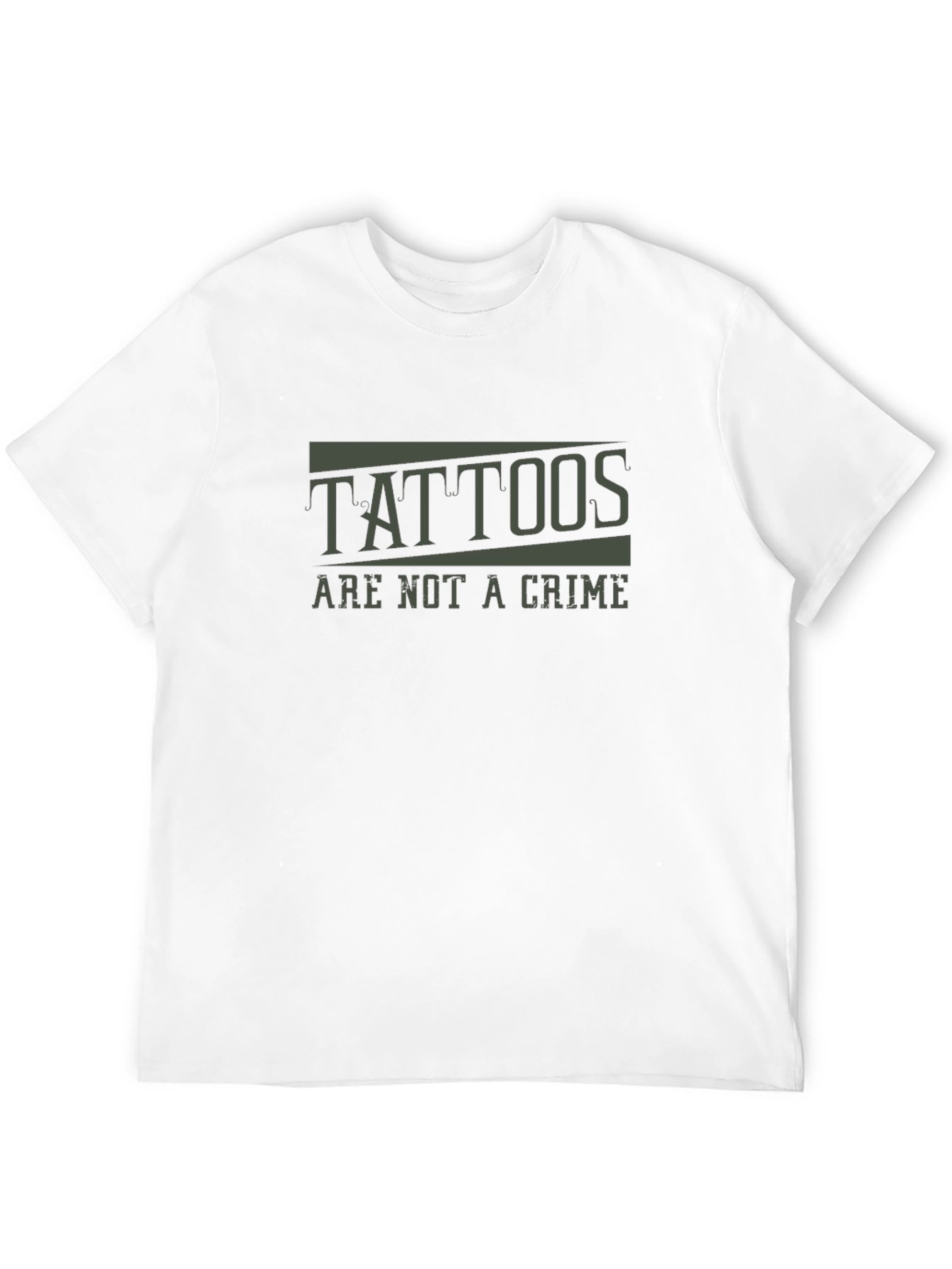 Tattoos Are Not A Crime Graphic T-Shirt