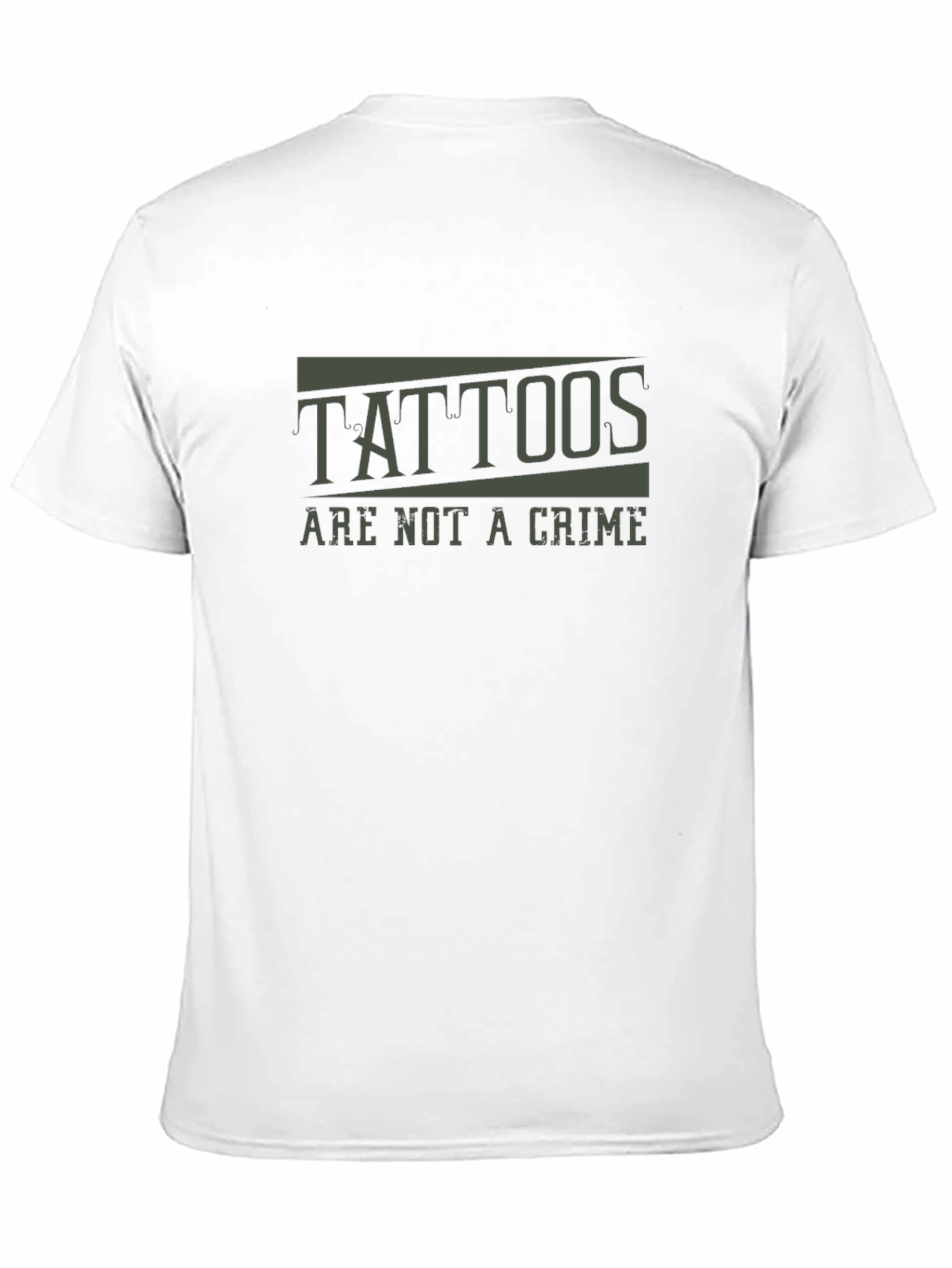 Tattoos Are Not A Crime Graphic T-Shirt