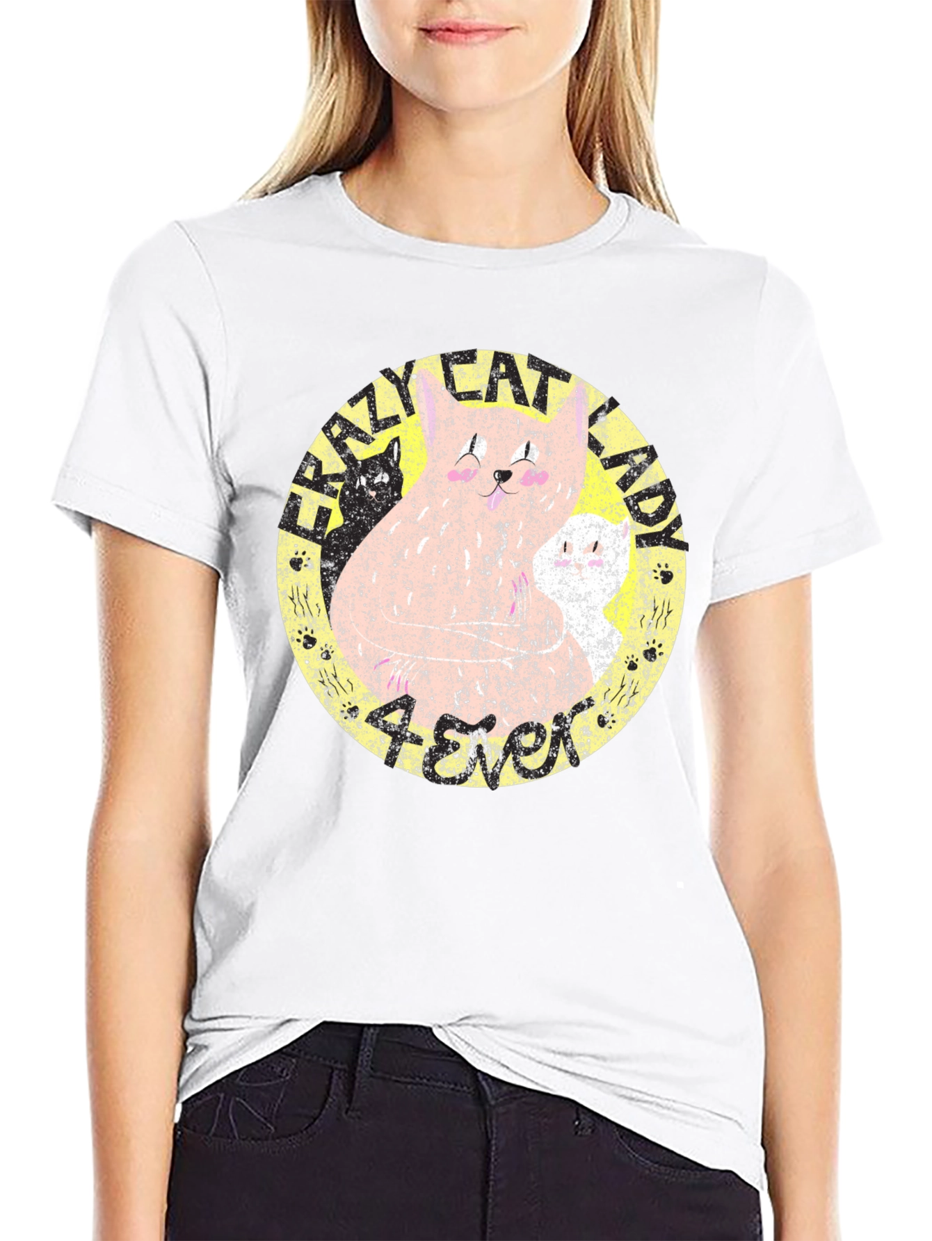 Crazy Cat Lady Graphic Tee