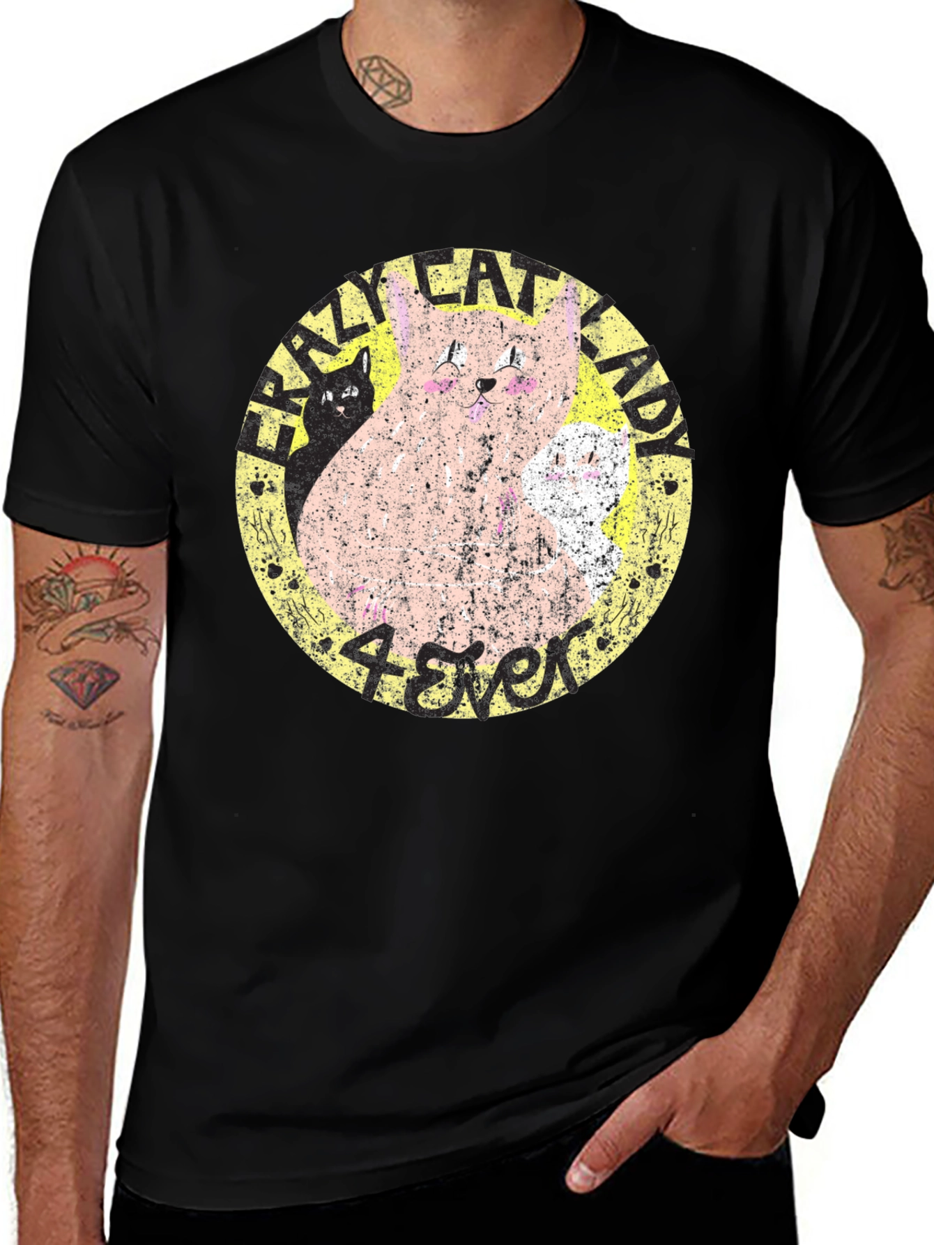 Crazy Cat Lady Graphic Tee