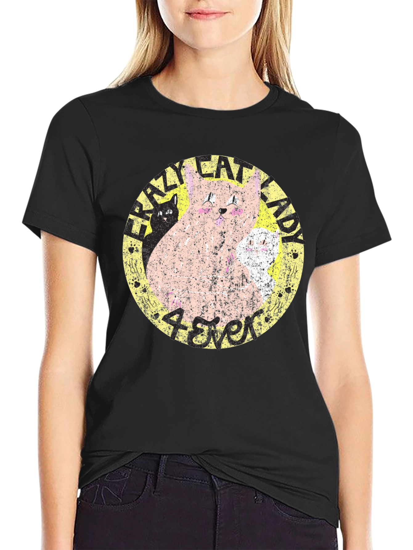 Crazy Cat Lady Graphic Tee
