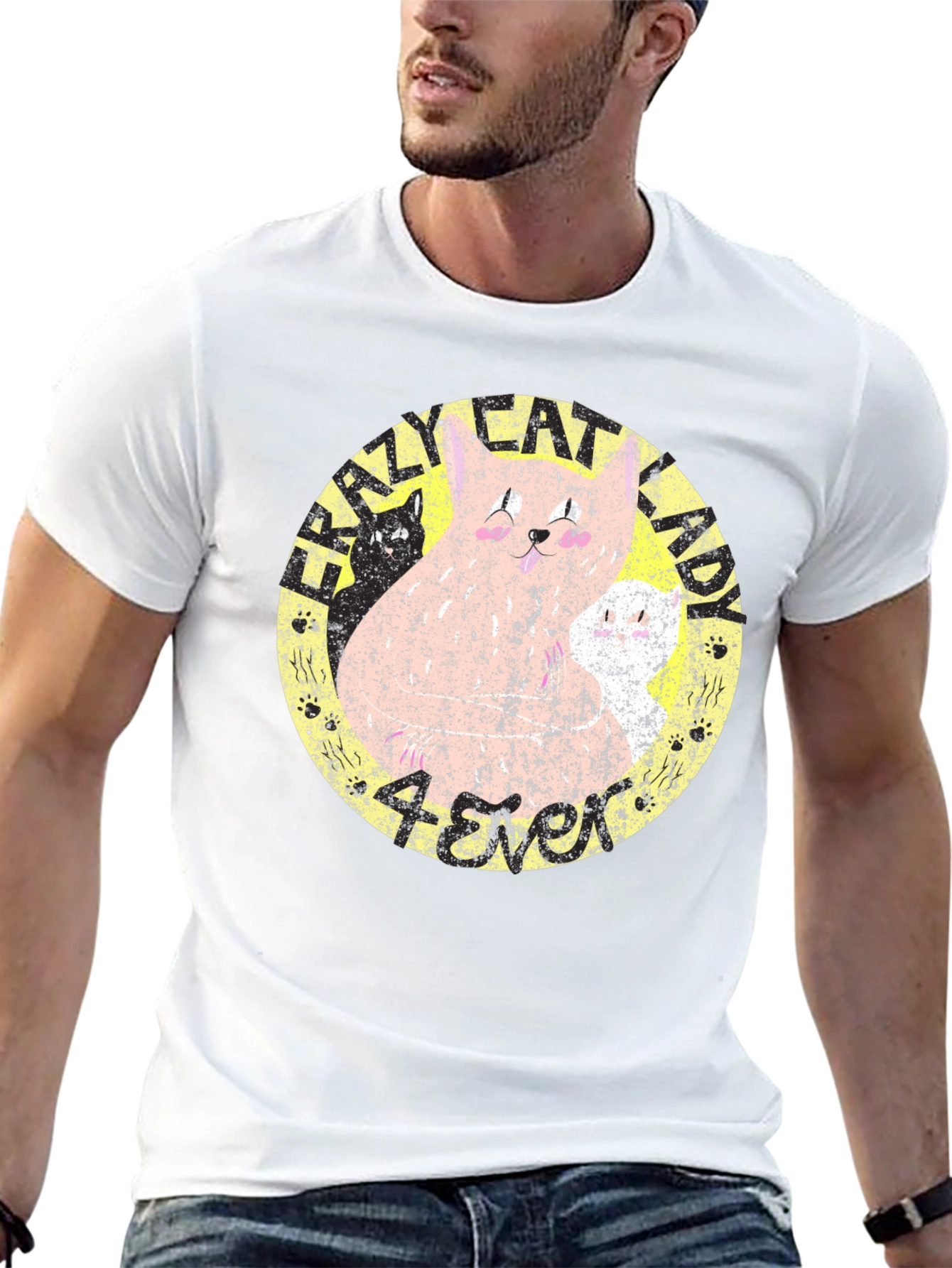 Crazy Cat Lady Graphic Tee
