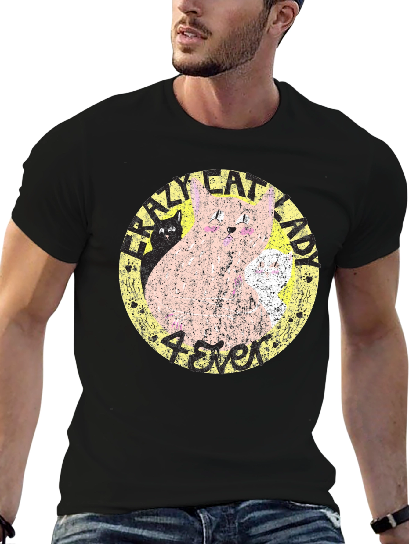 Crazy Cat Lady Graphic Tee