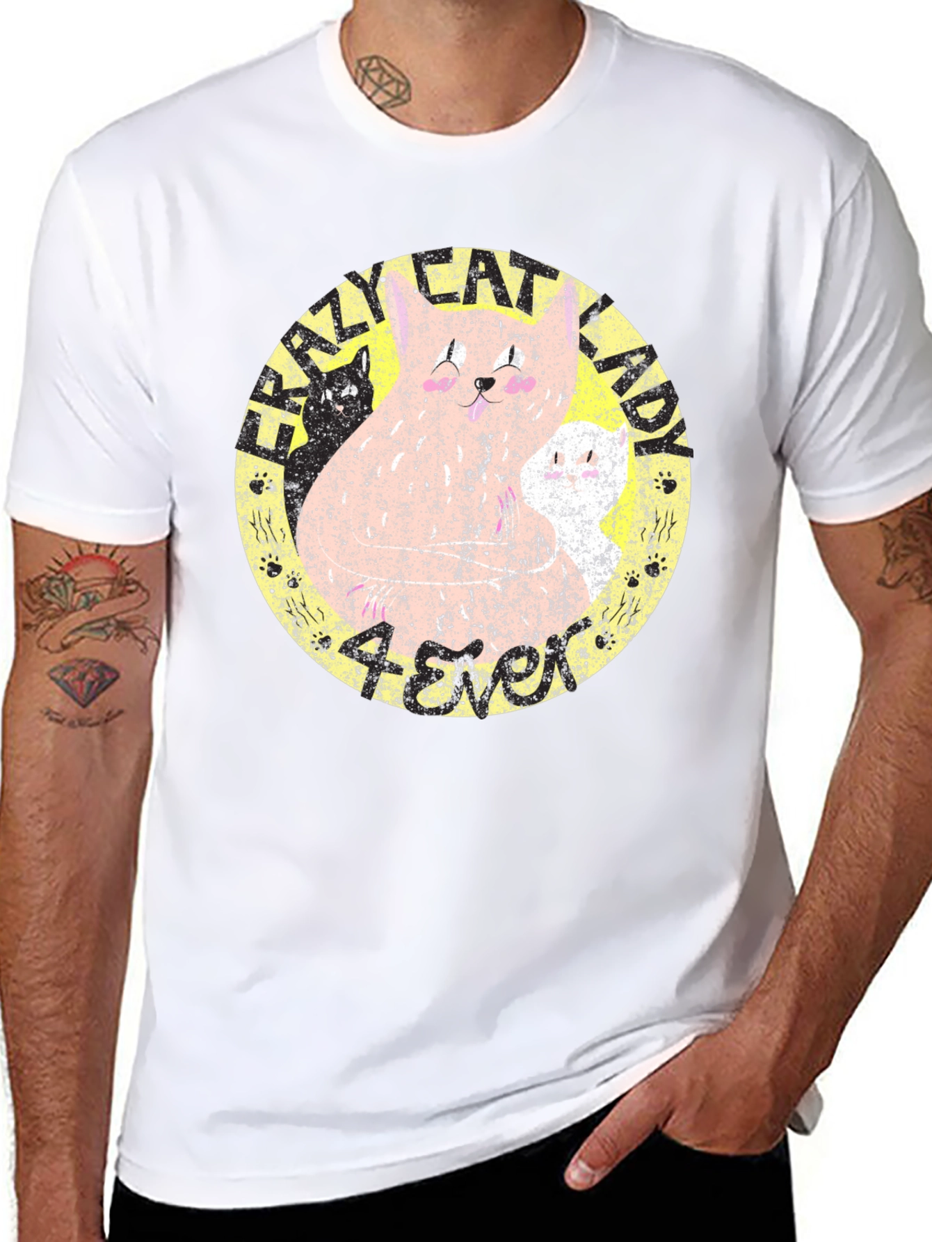 Crazy Cat Lady Graphic Tee