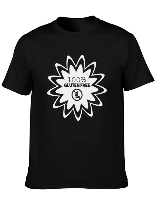 100% Gluten Free Black T-Shirt