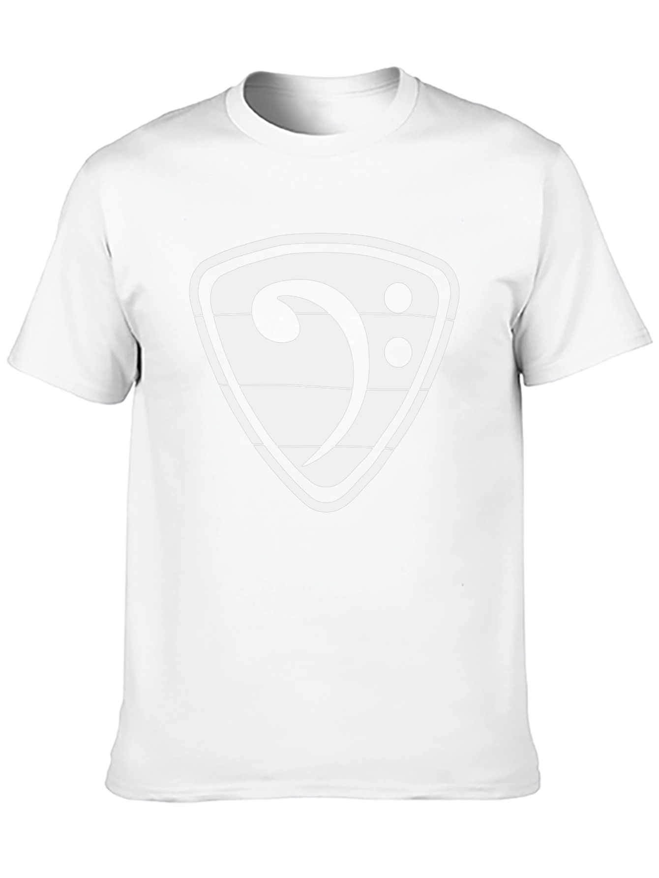 Bass Clef Graphic Tee - Stylish Musician T-Shirt