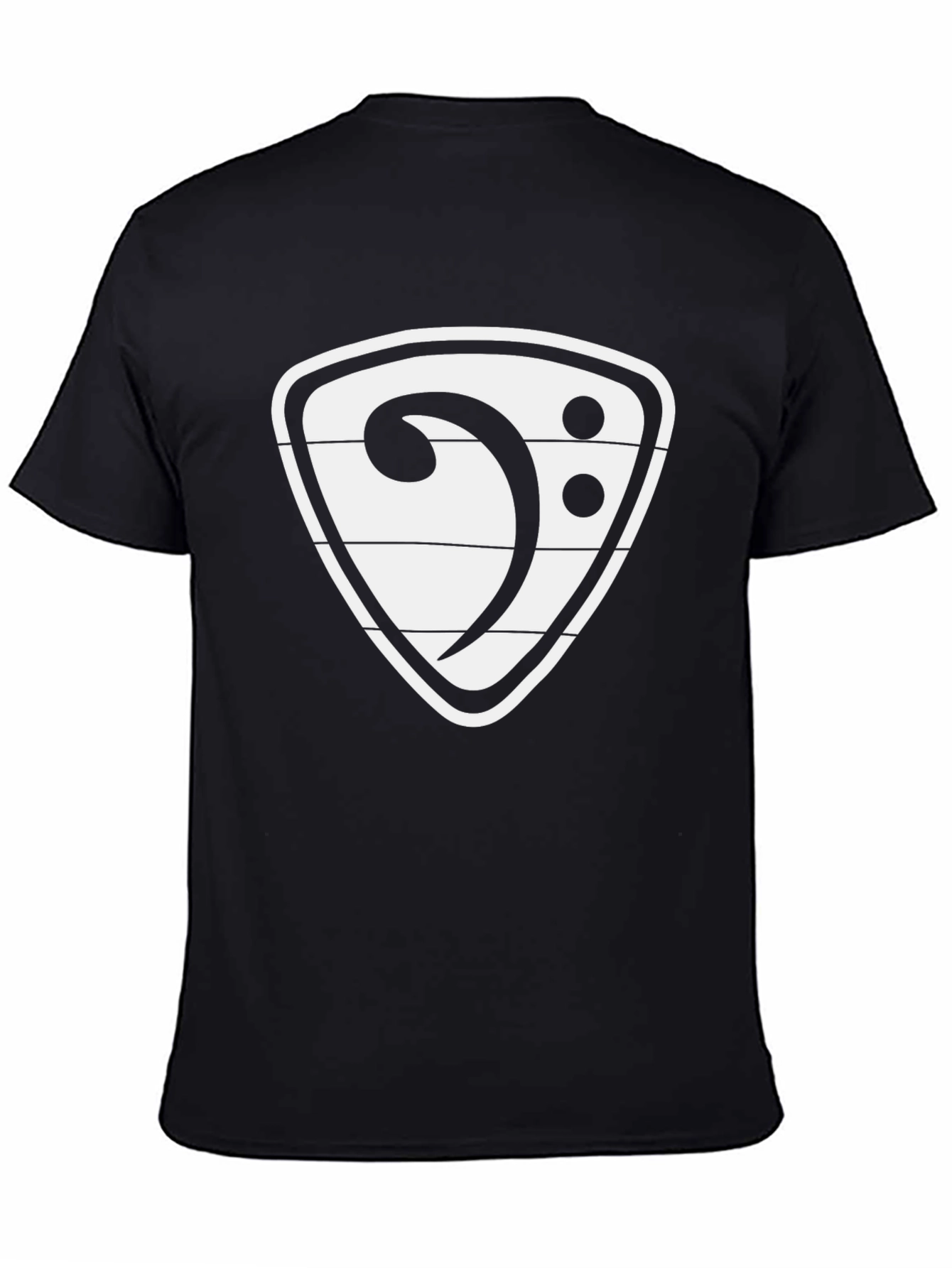 Bass Clef Graphic Tee - Stylish Musician T-Shirt