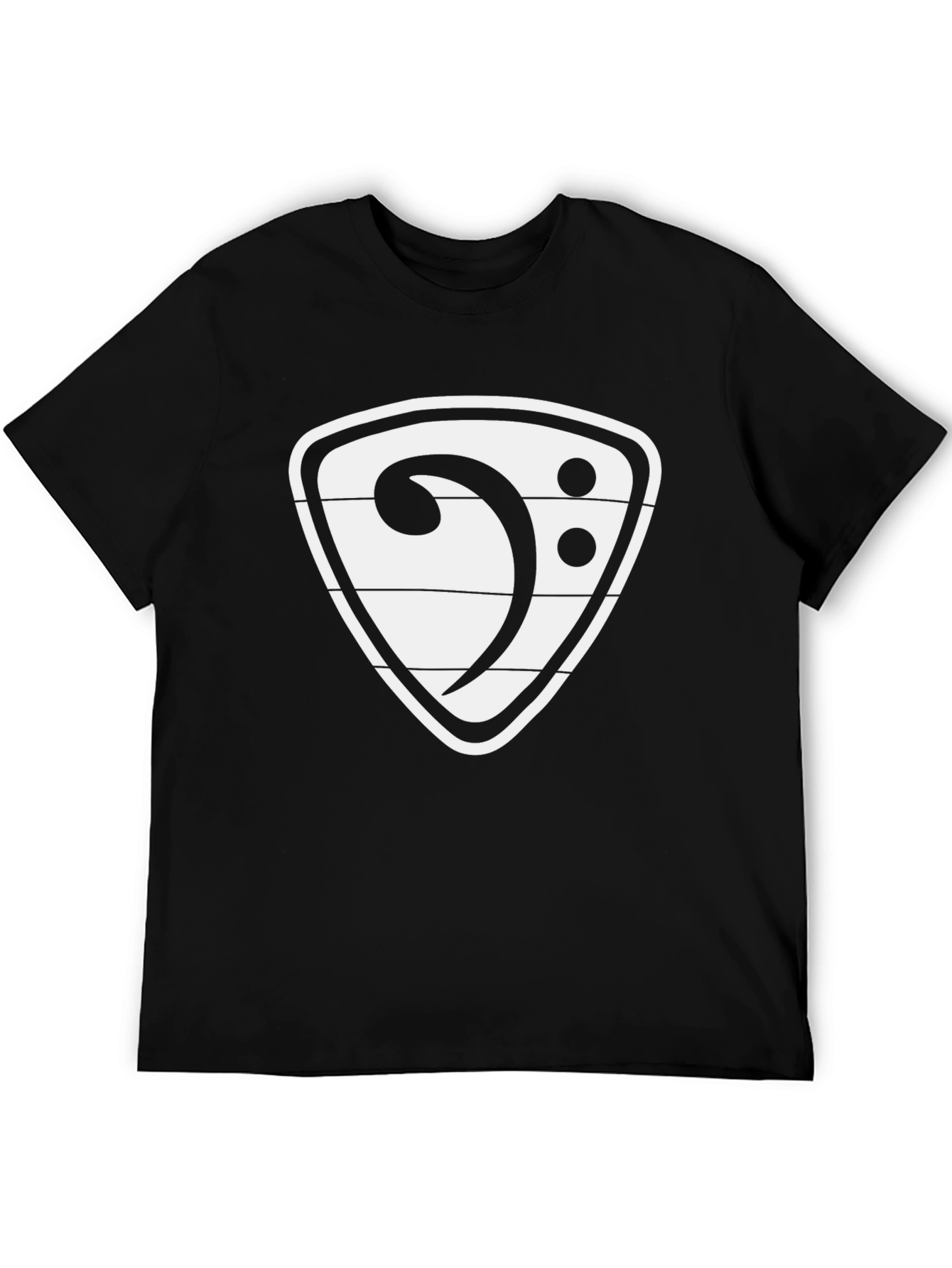Bass Clef Graphic Tee - Stylish Musician T-Shirt