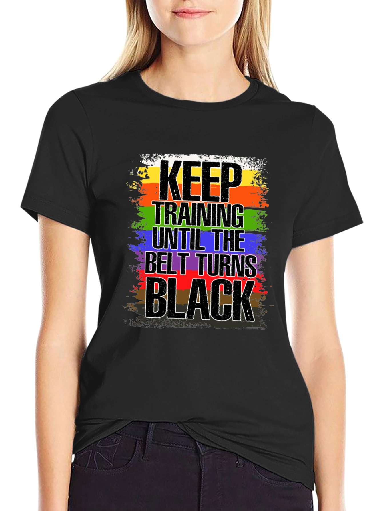 Keep Training Until Black Belt T-Shirt
