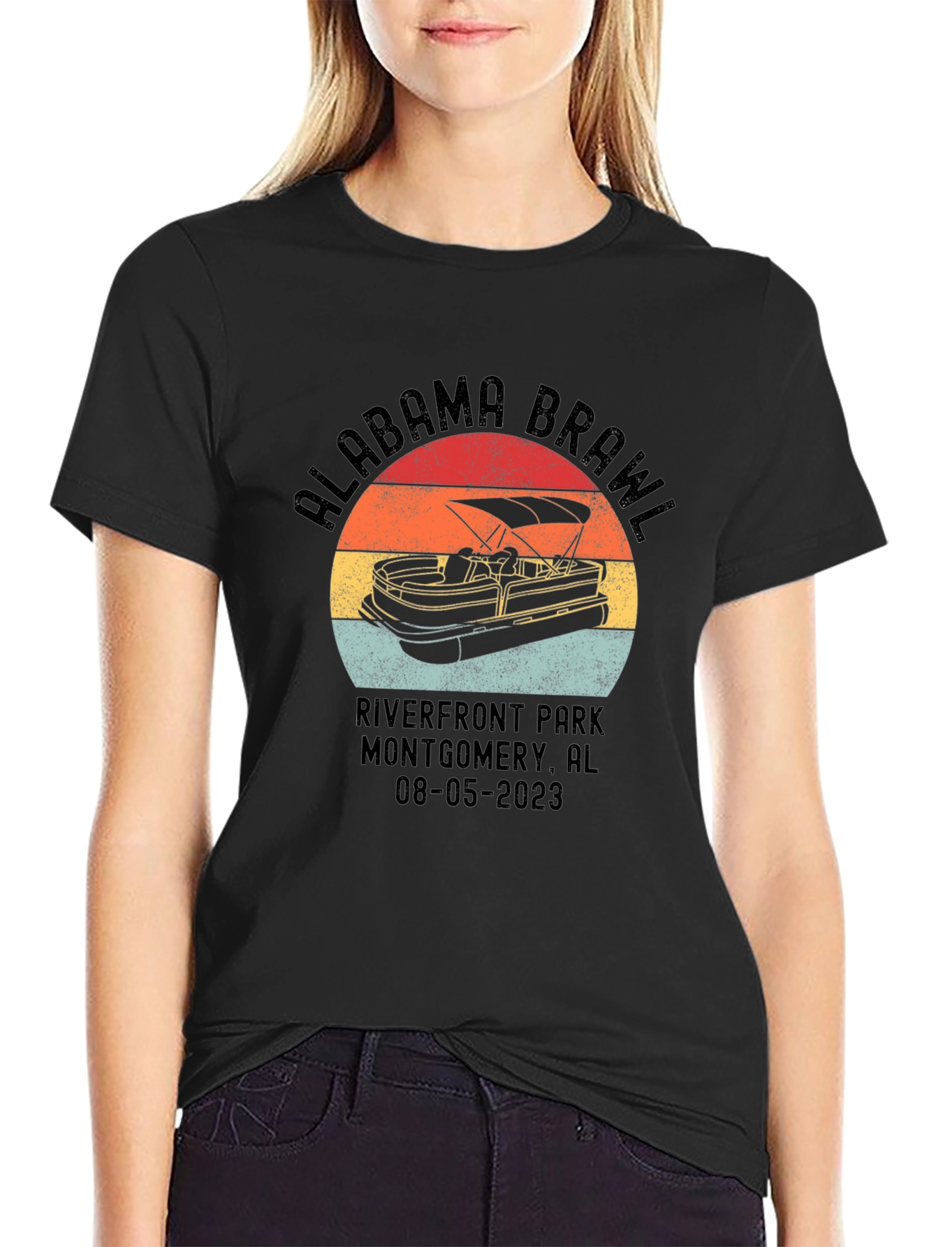 Alabama Brawl Boat T-Shirt