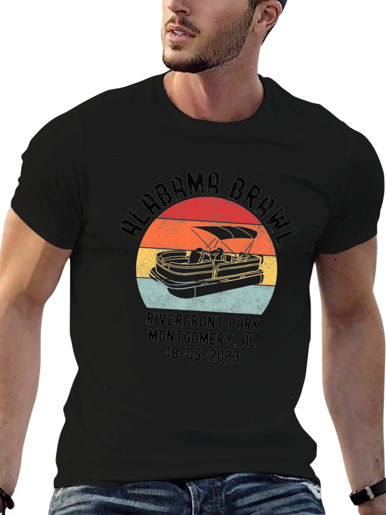 Alabama Brawl Boat T-Shirt