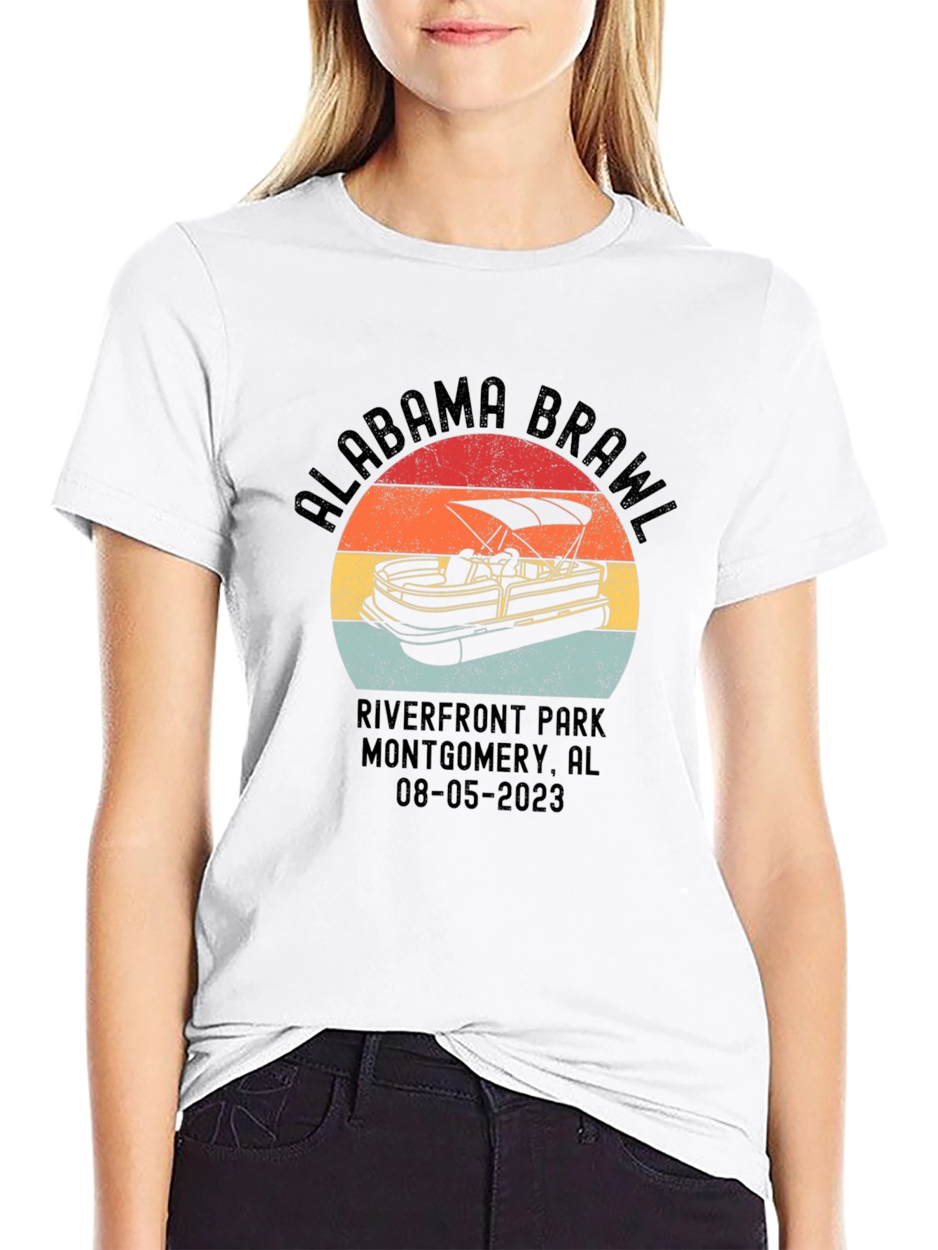 Alabama Brawl Boat T-Shirt