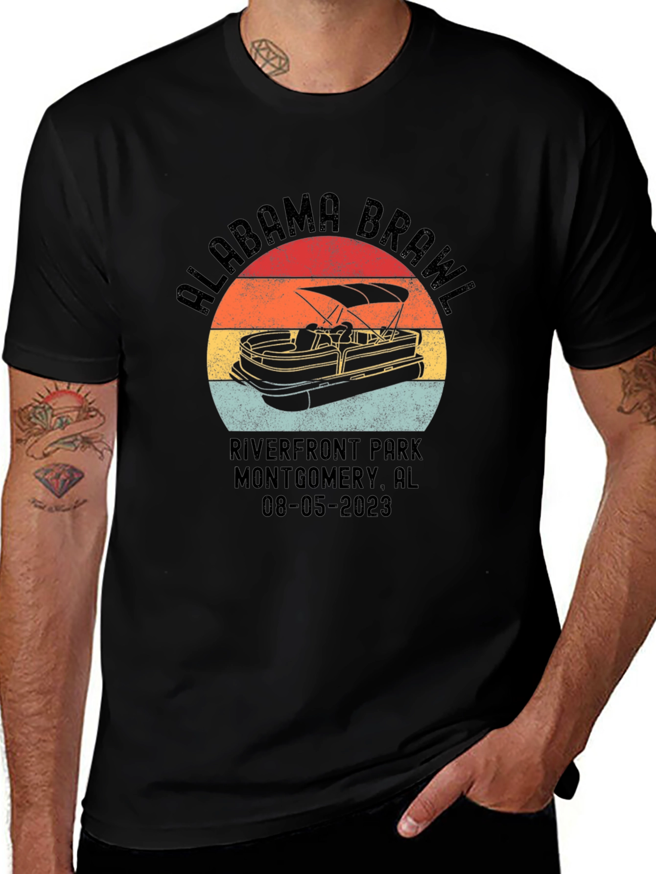 Alabama Brawl Boat T-Shirt
