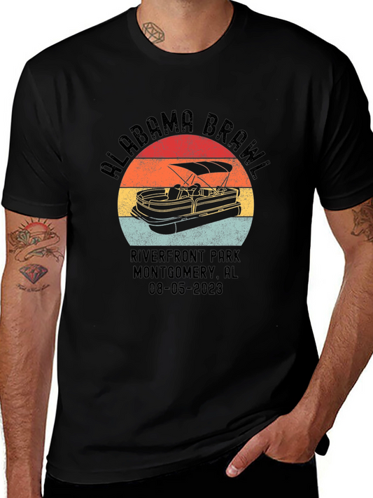 Alabama Brawl Boat T-Shirt