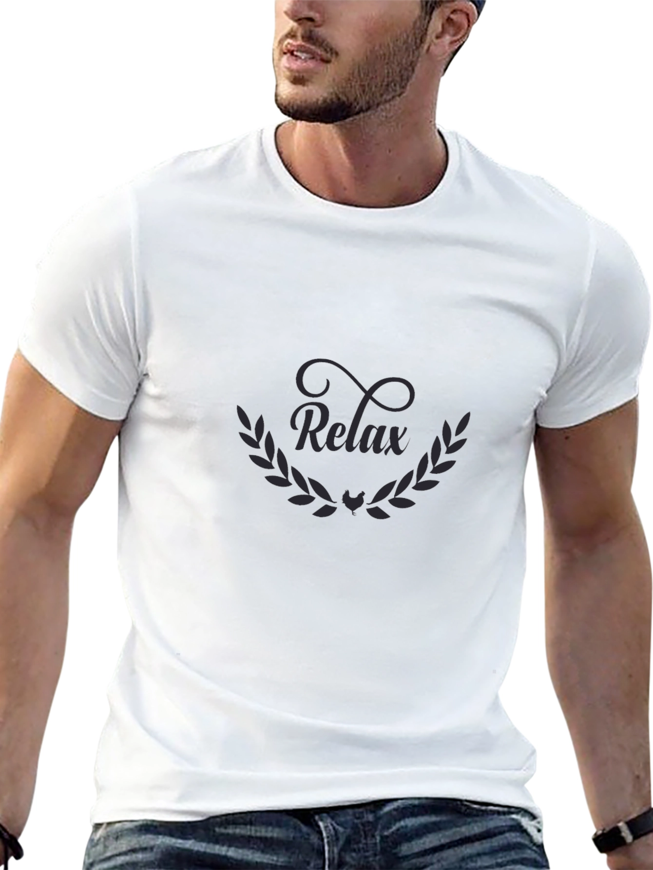Relax Black T-Shirt
