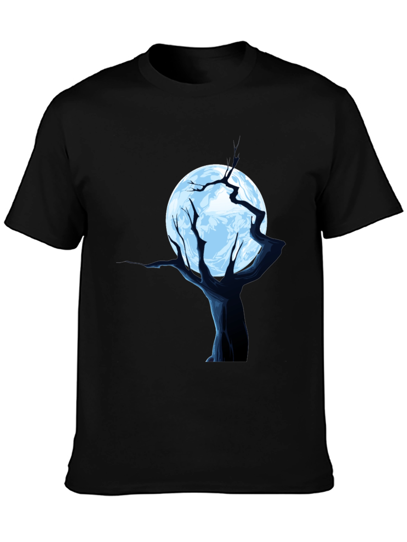 Spooky Tree & Moon Graphic Tee