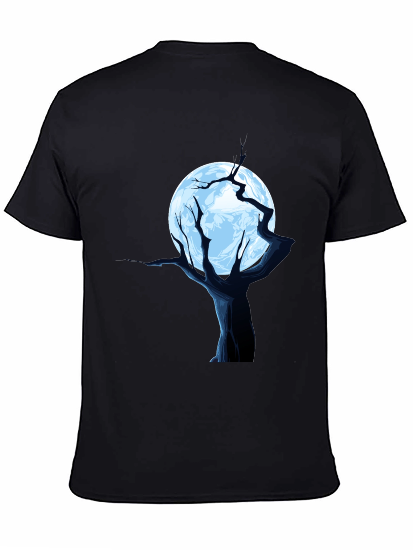 Spooky Tree & Moon Graphic Tee
