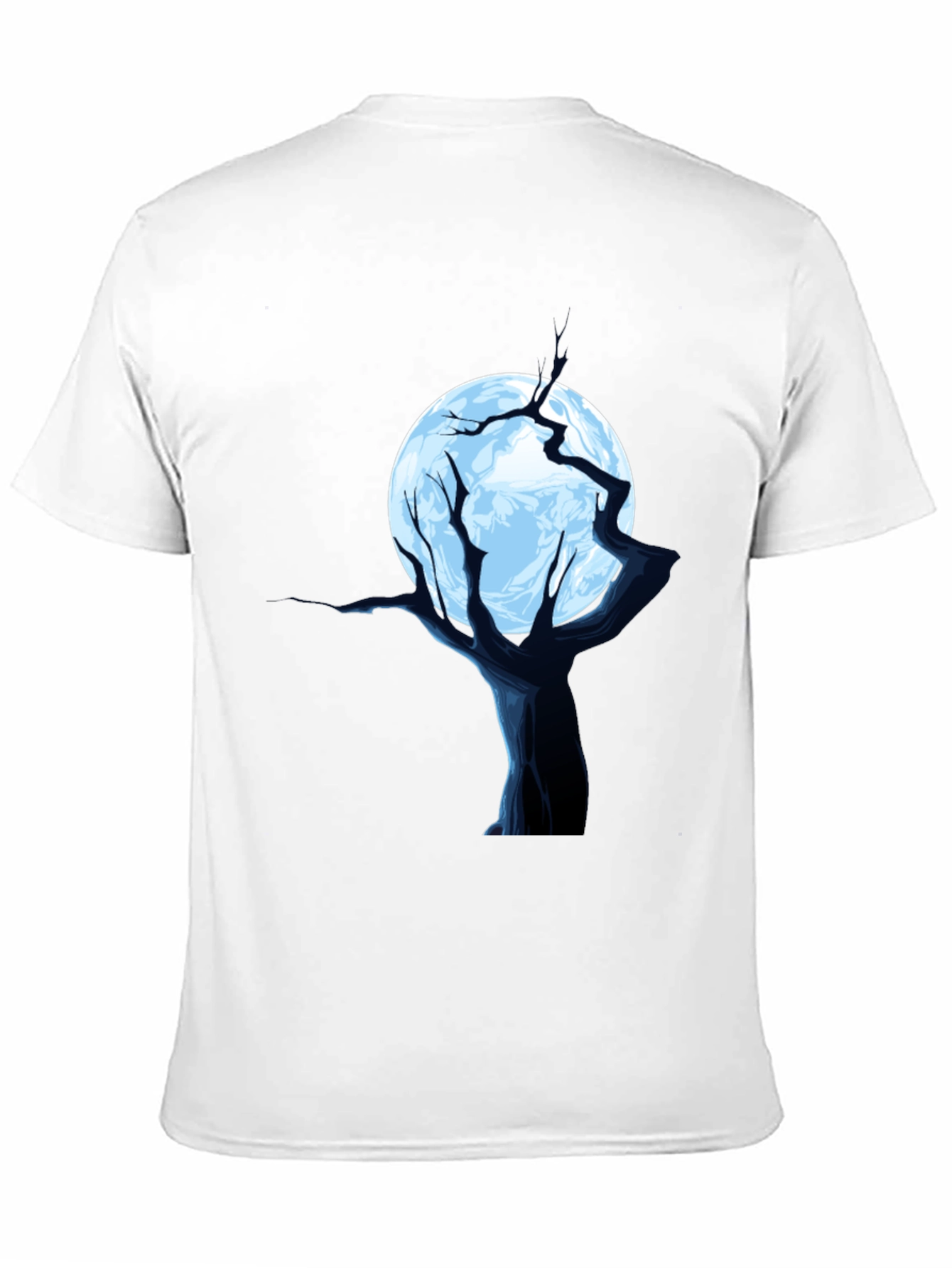 Spooky Tree & Moon Graphic Tee