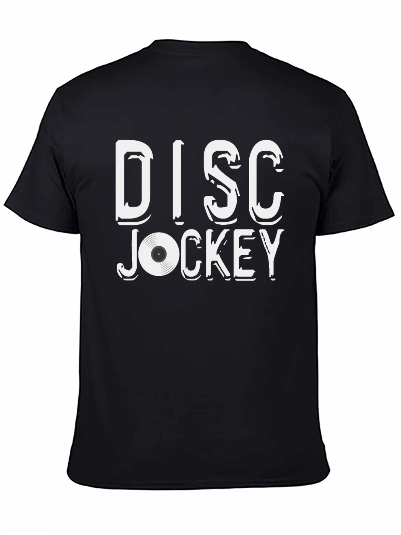 Disc Jockey Black T-Shirt