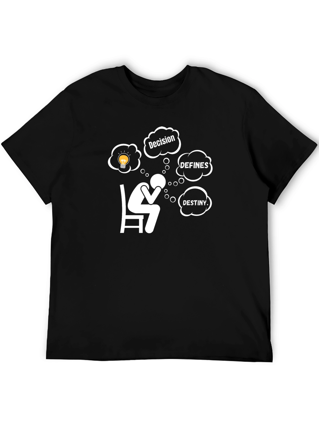 Decision Defines Destiny Graphic T-Shirt