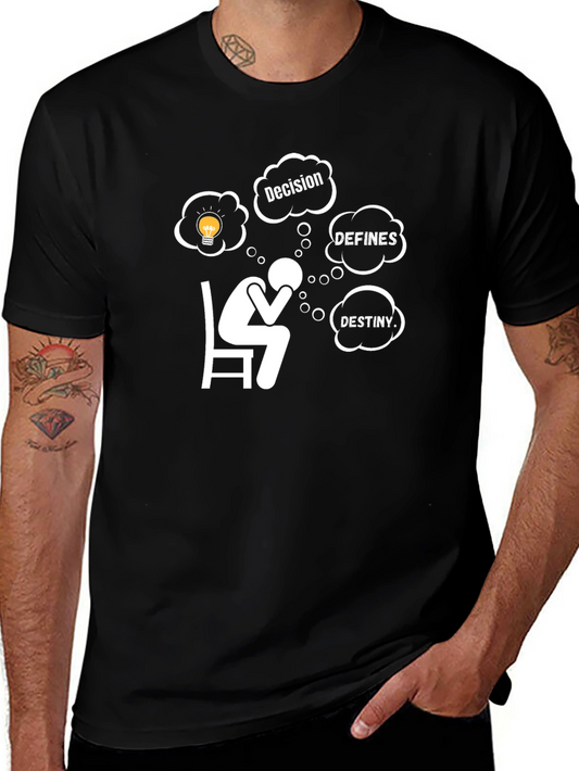 Decision Defines Destiny Graphic T-Shirt