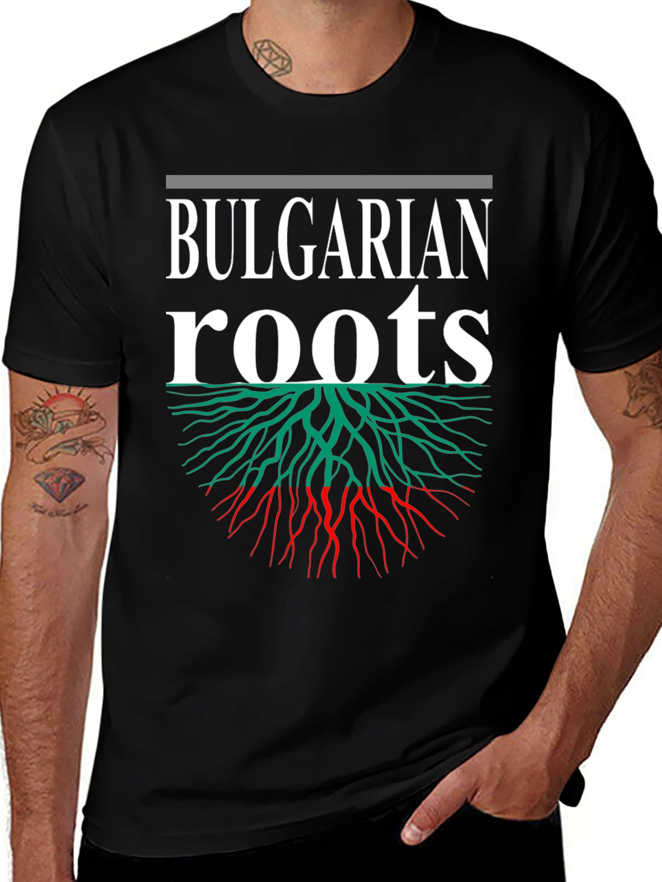 Bulgarian Roots Graphic T-Shirt