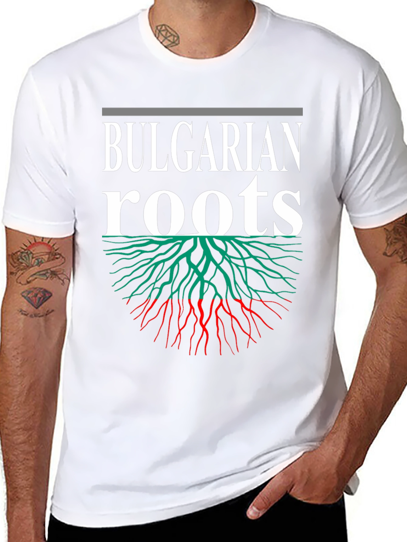 Bulgarian Roots Graphic T-Shirt