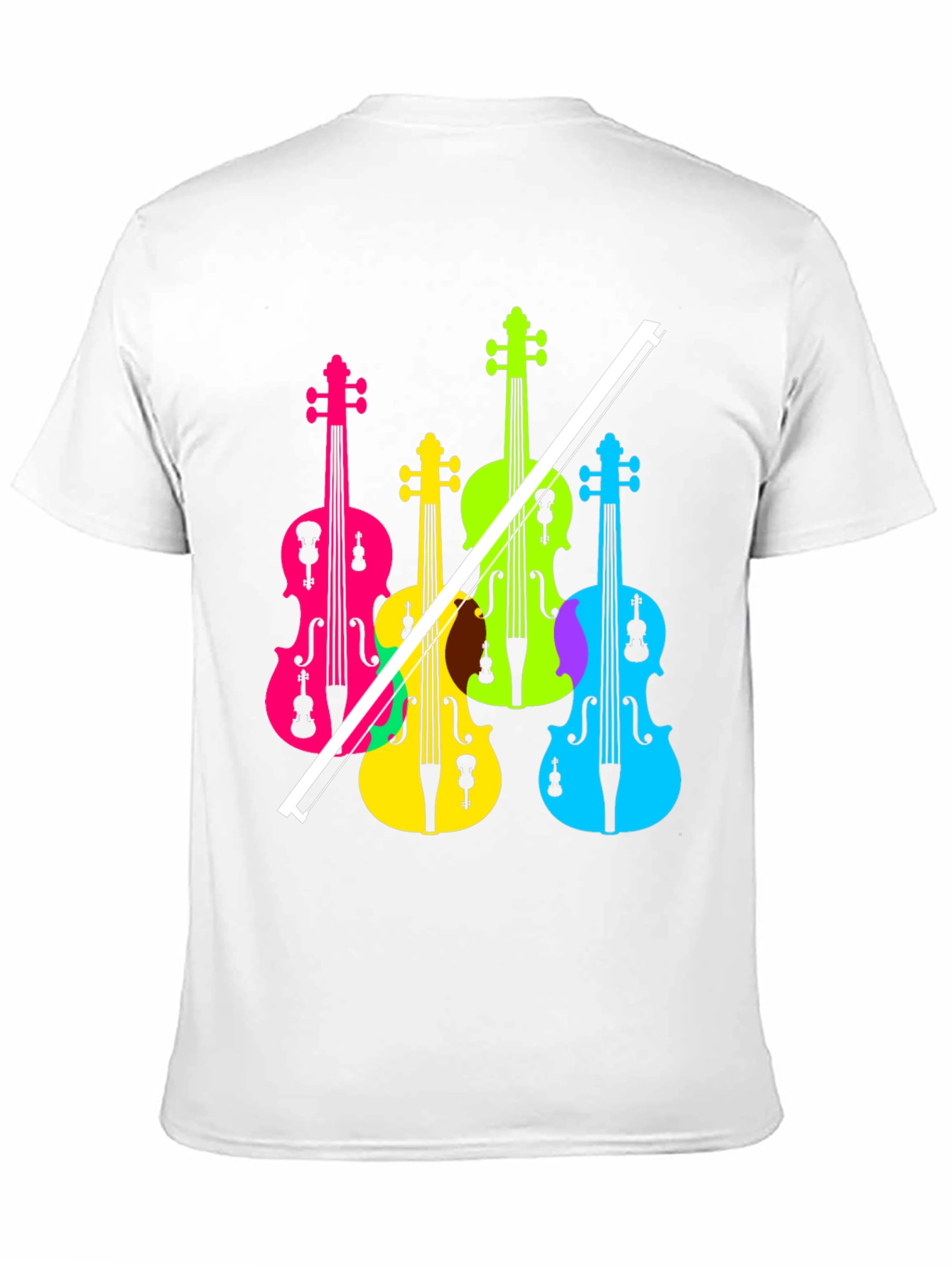Colorful Violin T-Shirt