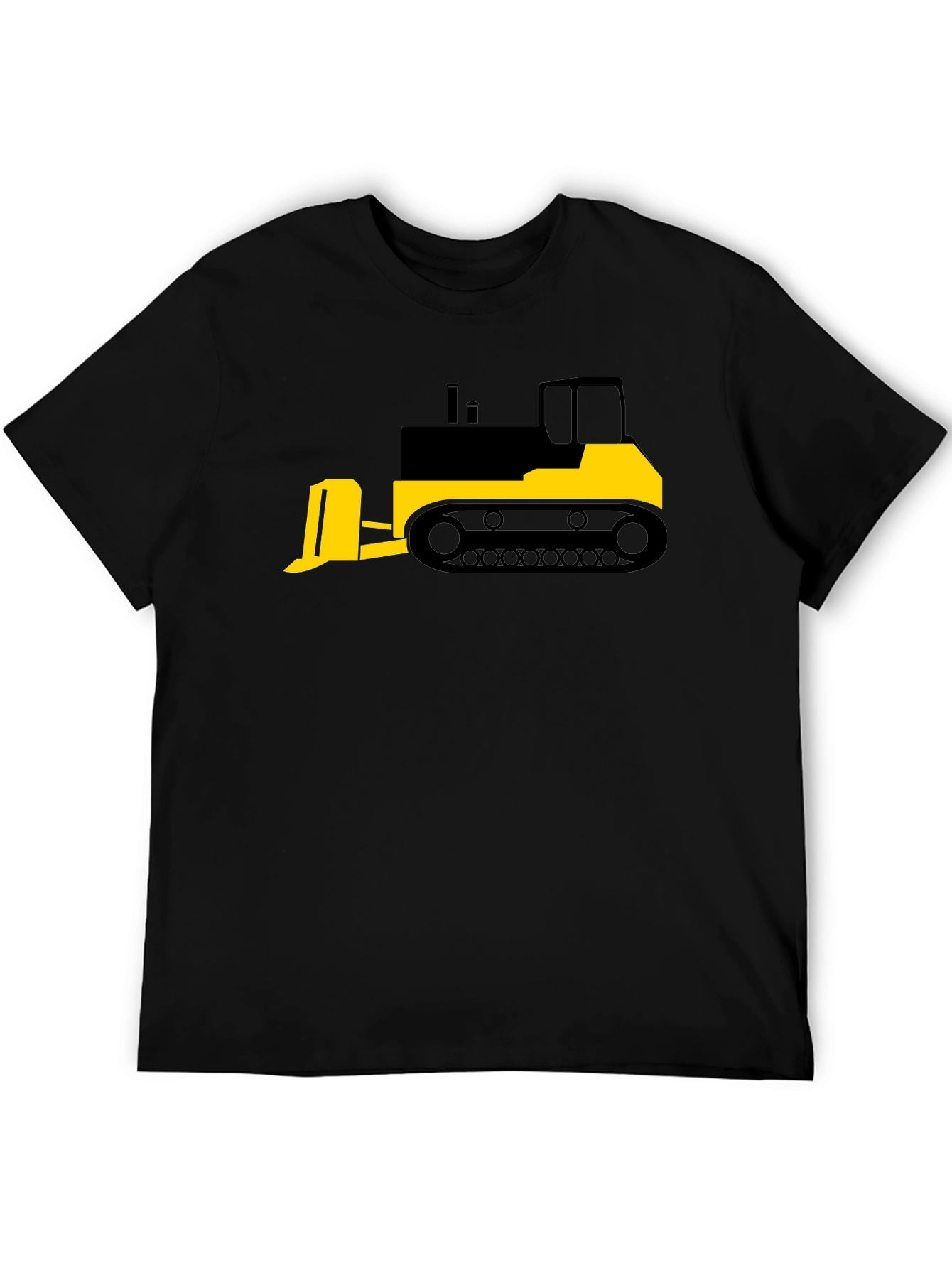 Bulldozer Graphic Tee - Heavy Equipment Shirt