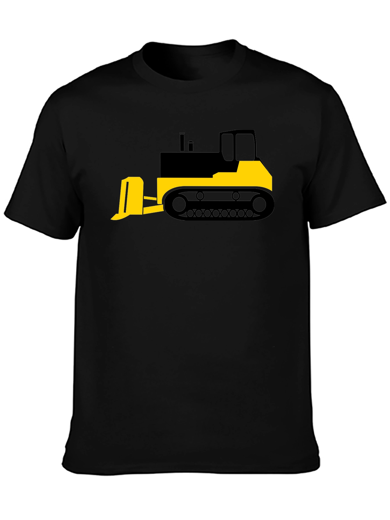 Bulldozer Graphic Tee - Heavy Equipment Shirt
