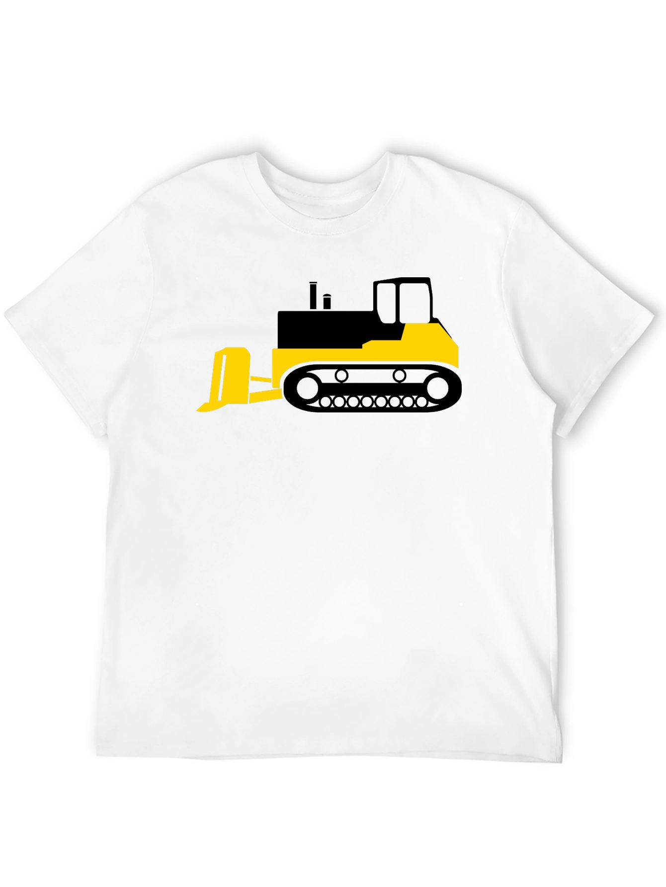Bulldozer Graphic Tee - Heavy Equipment Shirt
