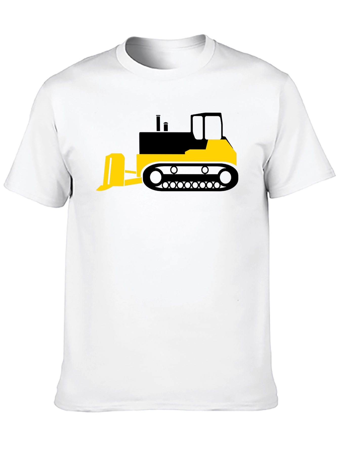 Bulldozer Graphic Tee - Heavy Equipment Shirt