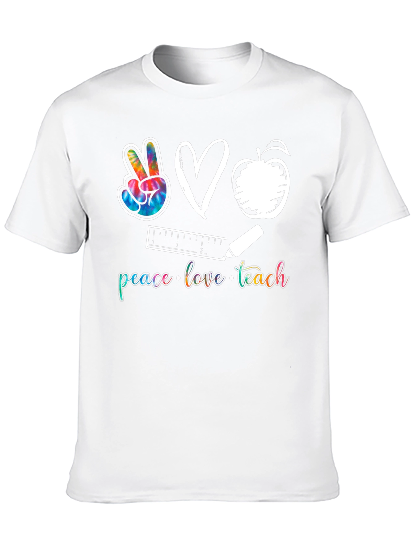 Peace Love Teach T-Shirt