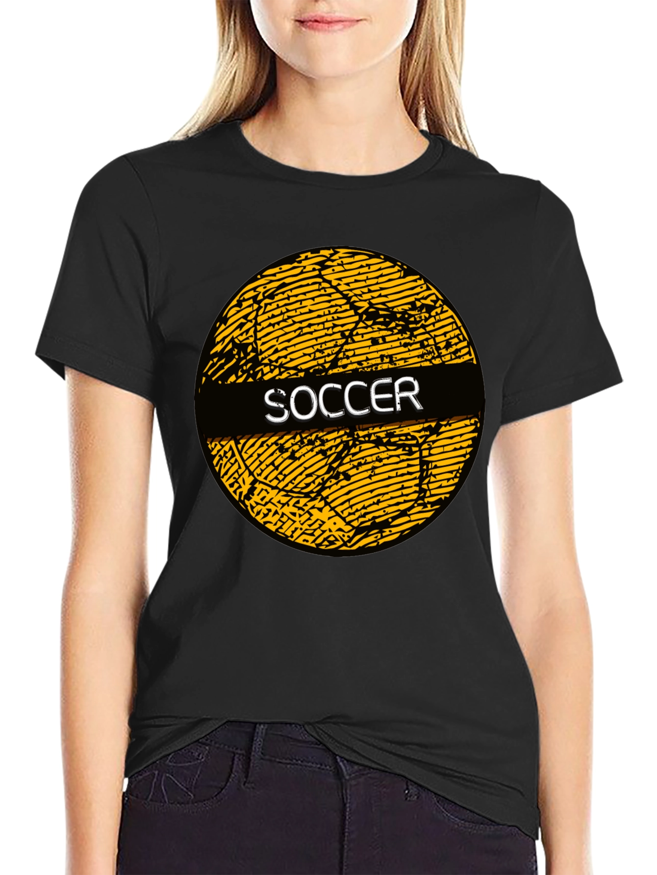 Soccer Ball Graphic T-Shirt