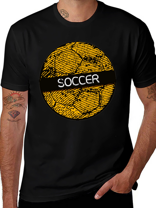Soccer Ball Graphic T-Shirt