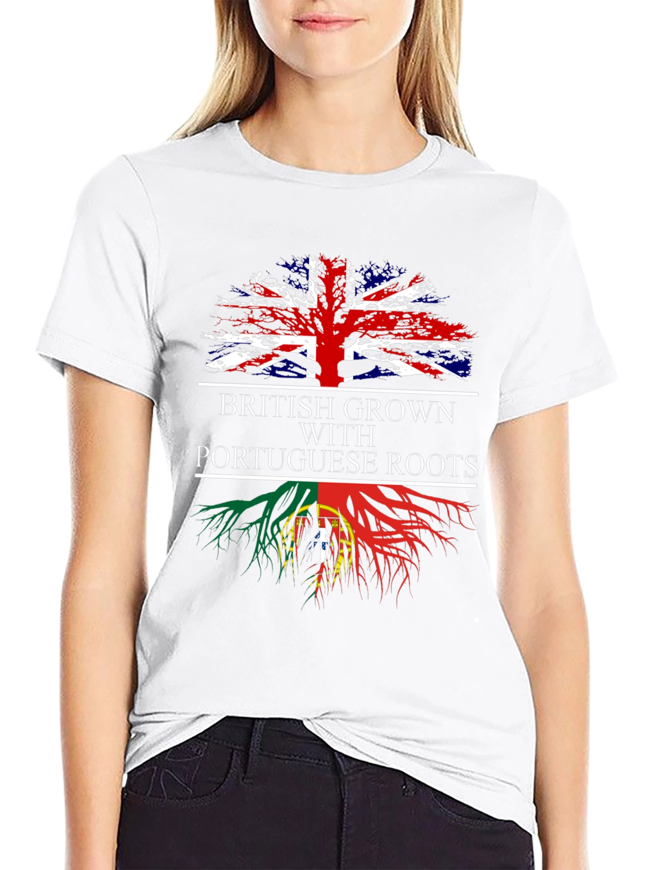 British Grown Portuguese Roots T-Shirt
