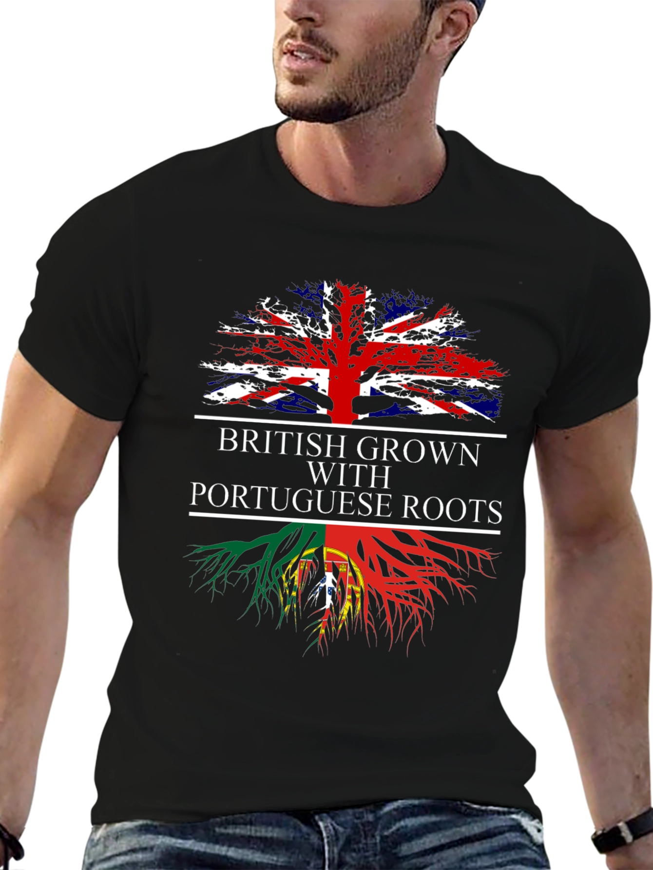 British Grown Portuguese Roots T-Shirt