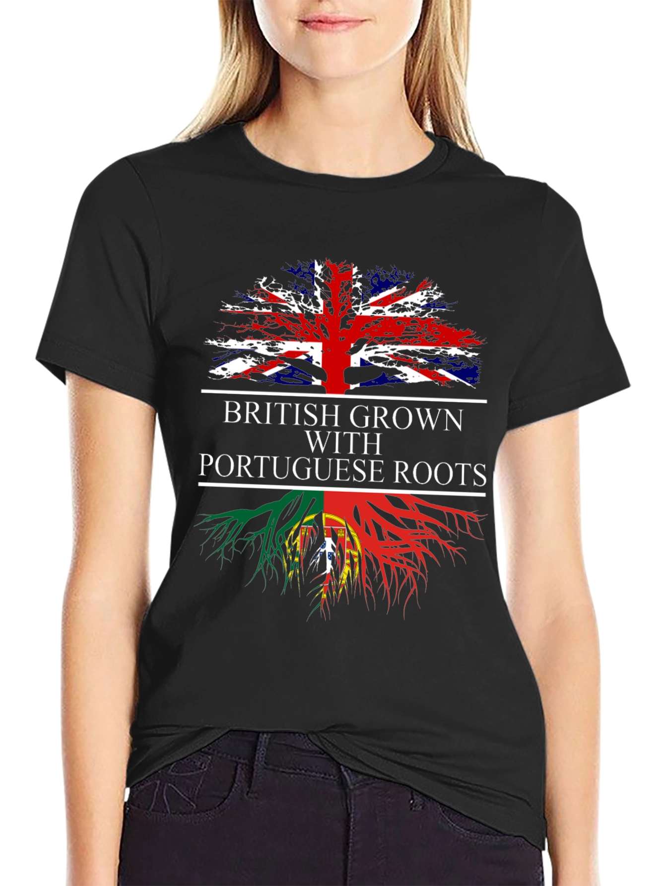 British Grown Portuguese Roots T-Shirt